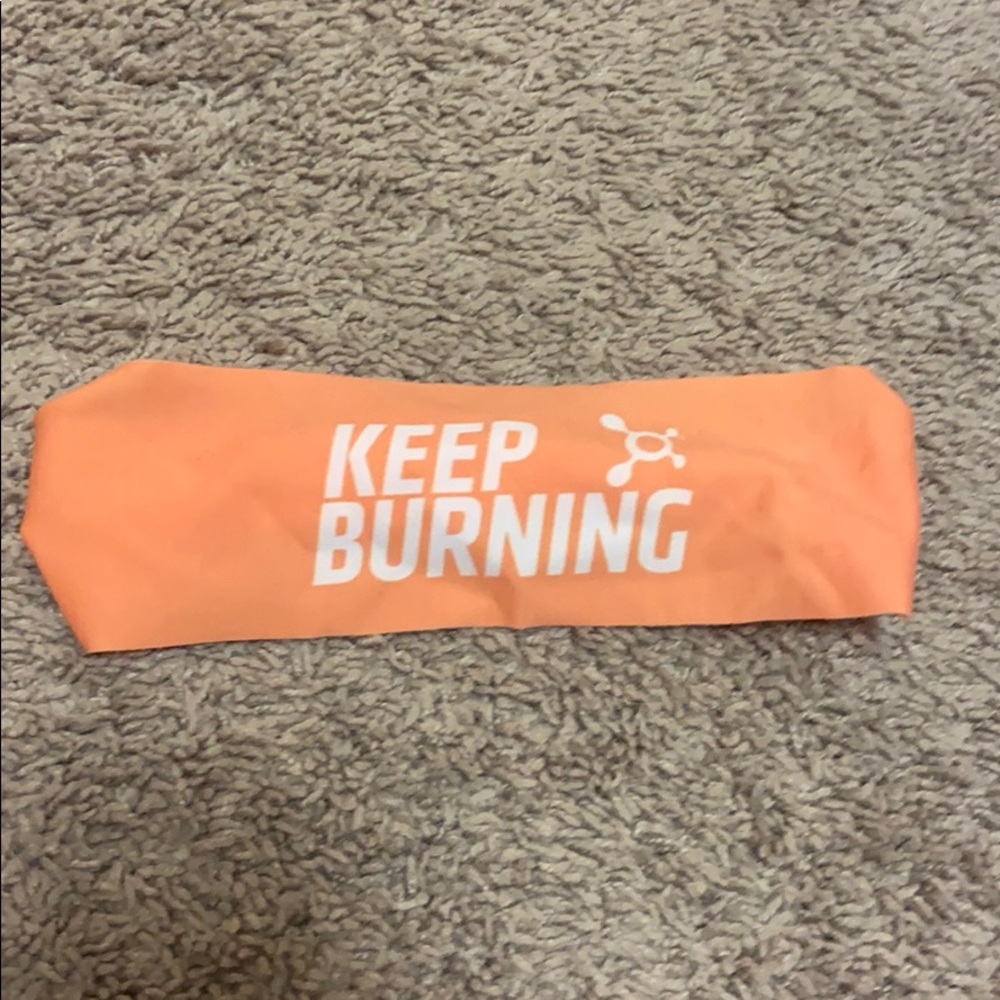 Orange theory head band